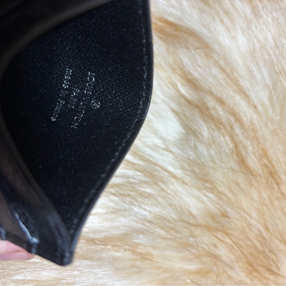 Louis Vuitton monogram eclipse black double card holder for men woman France - Picture 4 of 8